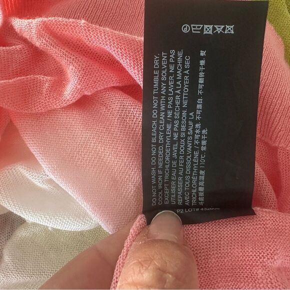 THEORY Linen Blend Sweater/ Cardigan Size Medium - Picture 7 of 7